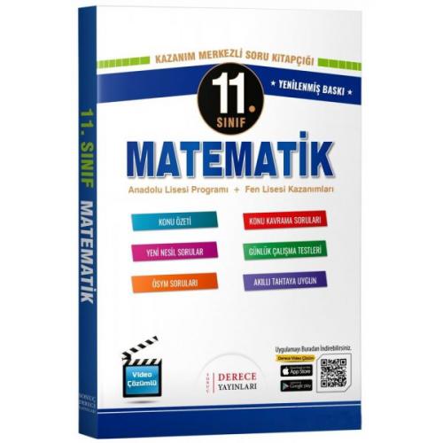 11. Sınıf Matematik Modüler Set Sonuç Derece Yayınları