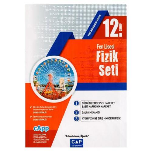 12. Sınıf Fen Lisesi Fizik Seti Çap Yayınları