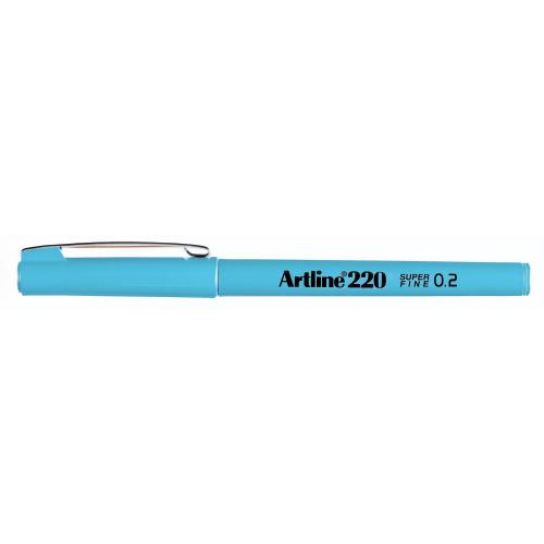 ARTLINE 220 FINELINER PENS 0.2mm Açık Mavi 4549441004094