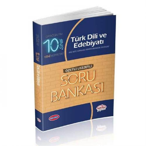10. Sınıf Türk Dili ve Edebiyatı Özetli Lezzetli Soru Bankası