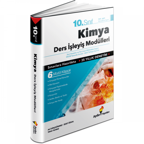 10. Sınıf Aydın Kimya Ders İşleyiş Modülleri Ali Dinçsönmez İzzet Özka