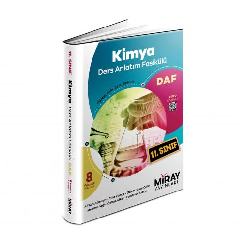 11. Sınıf Kimya Ders Anlatım Fasikülleri Miray Yayınları 9786258104585