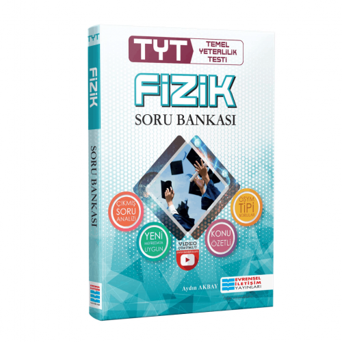 TYT Fizik Video Çözümlü Soru Bankası Evrensel İletişim Yayınları Aydın