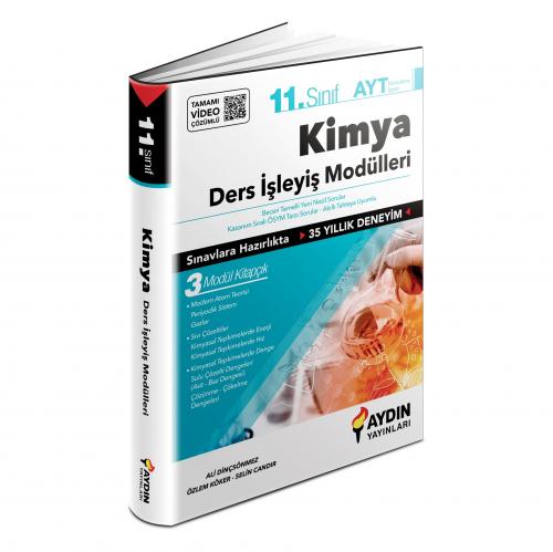 11. Sınıf Aydın Kimya Ders İşleyiş Modülleri 9786258104295