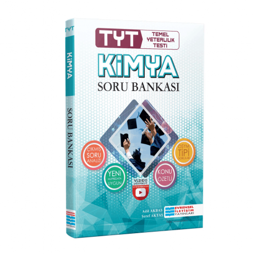 TYT Kimya Video Çözümlü Soru Bankası Evrensel İletişim Yayınları Şeref