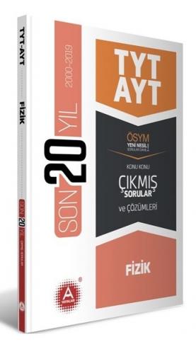 SÜPER FİYAT A Yayınları YKS TYT AYT Fizik Son 20 Yıl Çıkmış Sorular ve