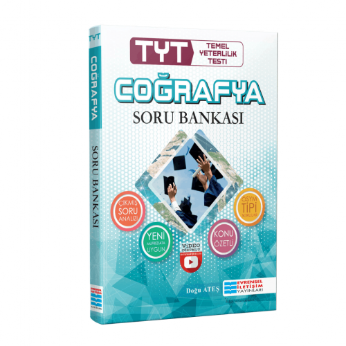 TYT Coğrafya Video Çözümlü Soru Bankası Evrensel İletişim Yayınları Do
