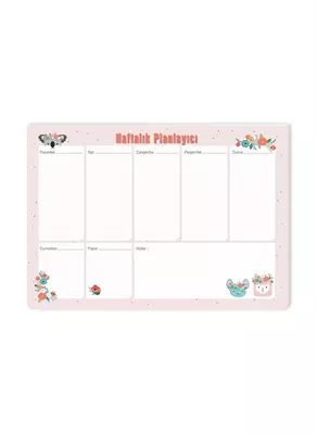 Keskin Color Koalalama 17x24 52 Yaprak Planlayıcı 8693043138490