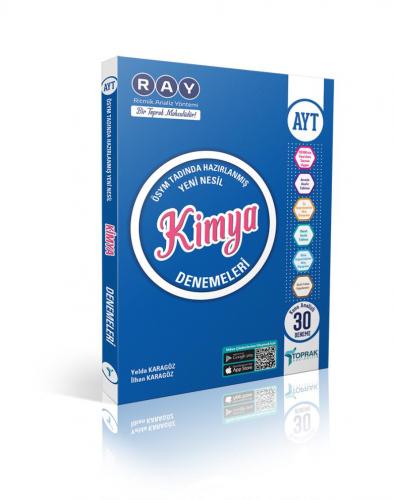 AYT Kimya Deneme Kitabı Toprak Yayıncılık 9786257972000