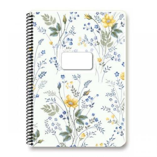 Keskin Color Daisy 16.5X22.5 80 Ypr.Kareli Karton Kap.Defter