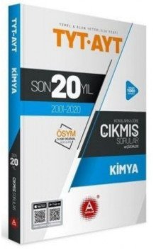 TYT AYT Kimya Son 20 Yıl Konularına Göre Tamamı Çözümlü Çıkmış Sorular