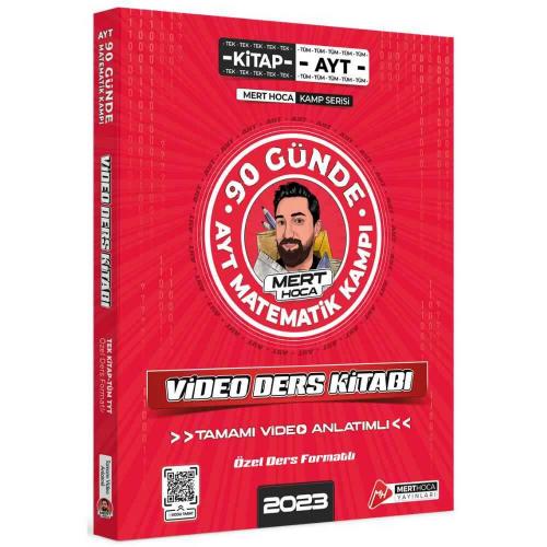 2023 90 Günde AYT Matematik Kampı Video Ders Kitabı Mert Hoca 97860571