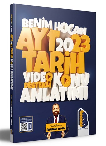 2023 AYT Tarih Video Destekli Konu Anlatımı Benim Hocam Yayınları