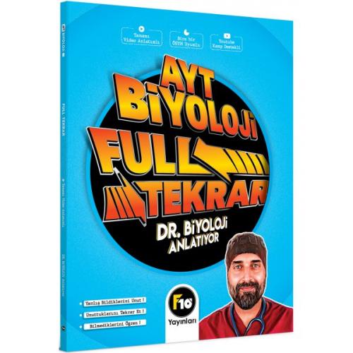 2023 Dr. Biyoloji AYT Biyoloji Full Tekrar Video Ders Kitabı F10 Yayın
