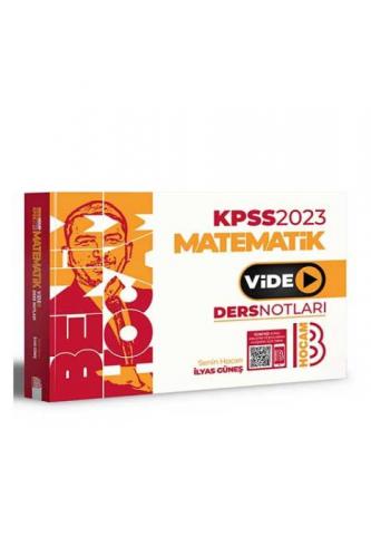 2023 KPSS Matematik Video Ders Notları İlyas Güneş Benim Hocam Yayınla