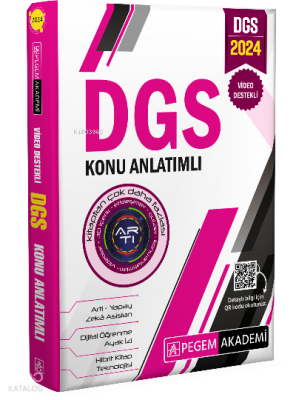2024 DGS Konu Anlatımlı