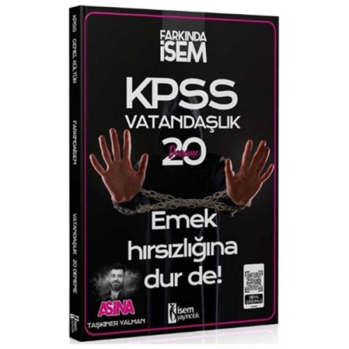 2024 KPSS Vatandaşlık Aşina 20 Deneme