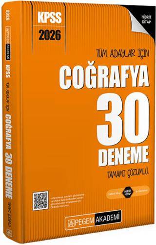 2026 KPSS Tüm Adaylar İçin Coğrafya 30 Deneme Tamamı Çözümlü