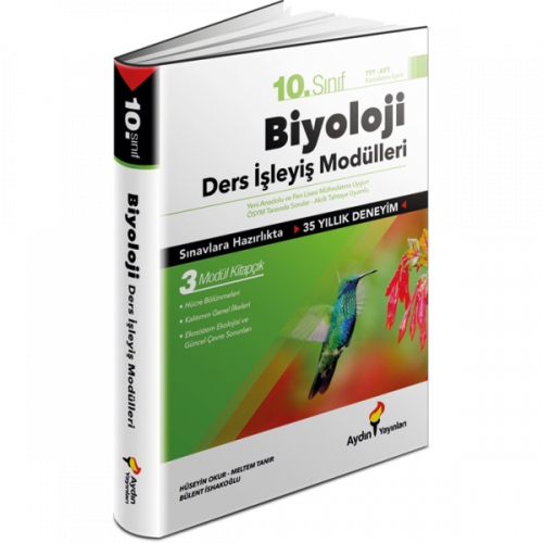 10. Sınıf Aydın Biyoloji Ders İşleyiş Modülleri Aydın Yayınları 978605