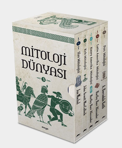 Maya Mitolojik Kitaplar Seti 3 - 5 Kitap Takım