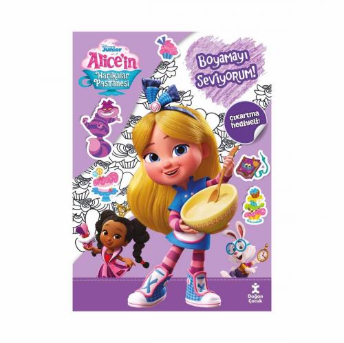 Disney Alice’in Harikalar Pastanesi Boyamayı Seviyorum Doğan Egmont 97