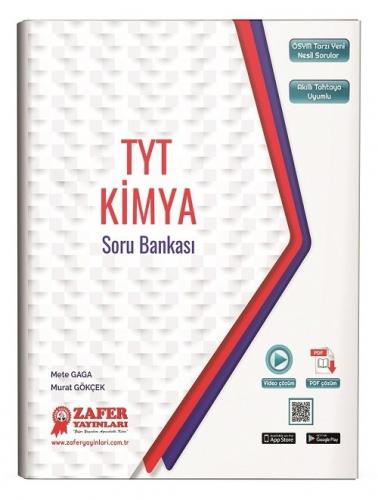 Zafer YKS TYT Kimya Soru Bankası Zafer Yayınları 9786053875369