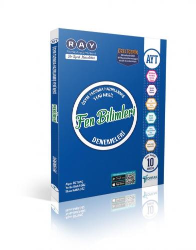 2023 AYT Fen Bilimleri 10 Lu Deneme 1.Dönem Toprak Yayınları 978625797