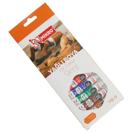 YAGLI BOYA MIKRO 12 LI 9ML