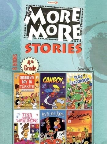Kurmay More and More Stories - Grade 4 (6 Book)