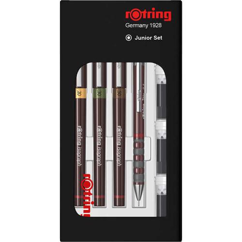 Rotring Isograph Rapido Kalem Seti 0.2-0.3-0.5 +0.5 Tikky Junior