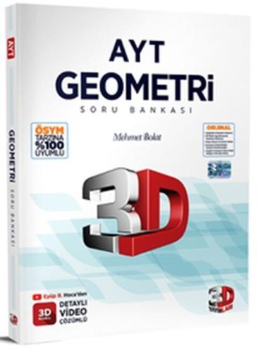 AYT Geometri Soru Bankası 3D Yayınları 9786051949499
