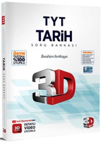 2023 TYT 3D Tarih Tamamı Video Çözümlü Soru Bankası 3D Yayınları 9786051949345