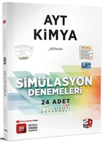 AYT Kimya Simülasyon 24 Deneme 3D Yayınları 9786051949888