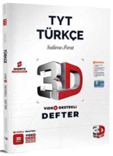 3D Yayınları TYT Türkçe Video Destekli Defter 9786259906072