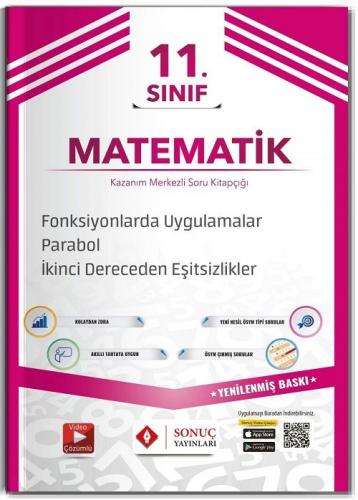 11. Sınıf Matematik Fonksiyonlarda Uygulamalar-Parabol - 2. Dereceden 