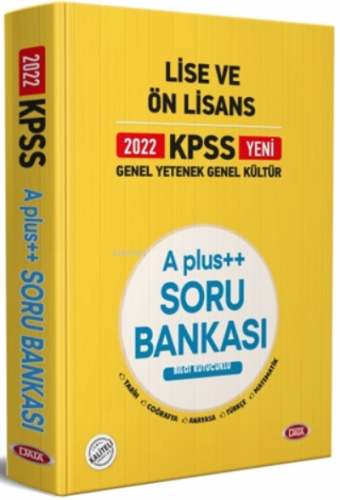 2022 KPSS Lise Ön Lisans GYGK A Plus Soru Bankası