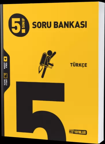 5. Sınıf Türkçe Soru Bankası Hız Yayınları 9786258394351
