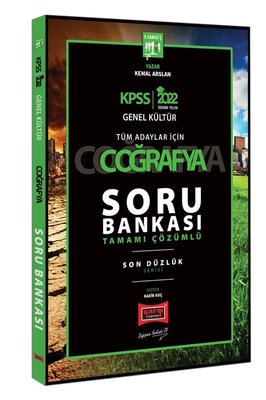 2022 KPSS Genel Kültür Son Düzlük Coğrafya Tamamı Çözümlü Soru Bankası