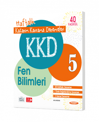 KKD 5. SINIF FEN BİLİMLERİ (Haftalık Kazanım Kavrama Denemeleri) 97862