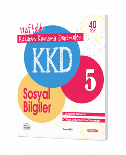 5. SINIF SOSYAL BİLGİLER (Haftalık Kazanım Kavrama Denemeleri) 9786258