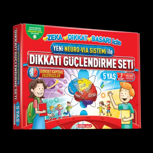 Dikkati Güçlendirme Seti 5 Yaş