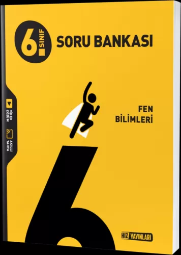 6. Sınıf Fen Bilimleri Soru Bankası Hız Yayınları 9786258394436