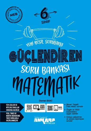 6. Sınıf Matematik Güçlendiren Soru Bankası Ankara Yayıncılık 97860526