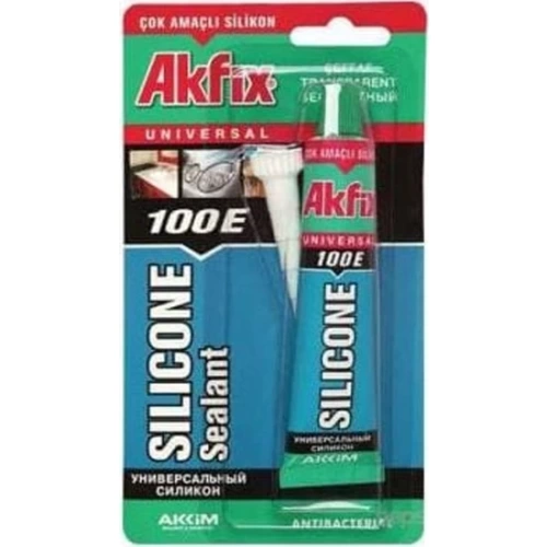 Akfix Tüp Slikon 50 Ml Beyaz 8699396041630