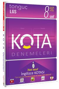 Tonguç Yayınları KOTA Konu Taramaları İngilizce Kotası