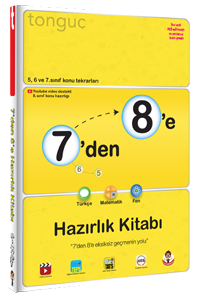 Tonguç Yayınları 7'den 8'e Hazırlık Kitabı