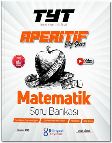 YKS TYT Matematik Aperitif Soru Bankası Bilinçsel Yayınları 9786057040237