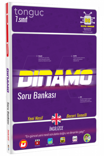 Tonguç Yayınları 7. Sınıf Dinamo İngilizce Soru Bankası