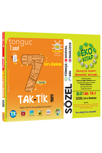 Tonguç Yayınları 7. Sınıf Sözel Eko Taktikli Soru Bankası