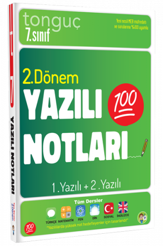7. Sınıf Yazılı Notları 2. Dönem 1 ve 2. Yazılı